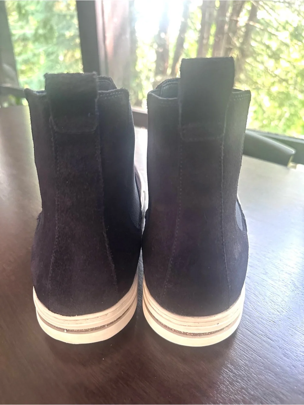 Birkenstock Bend Men's Suede Leather Chelsea Sneaker Boots 45 12 EUC